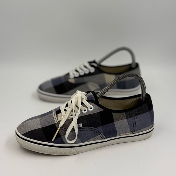 Vans gray and black plaid authentic women’s size 8 - Picture 2 of 6